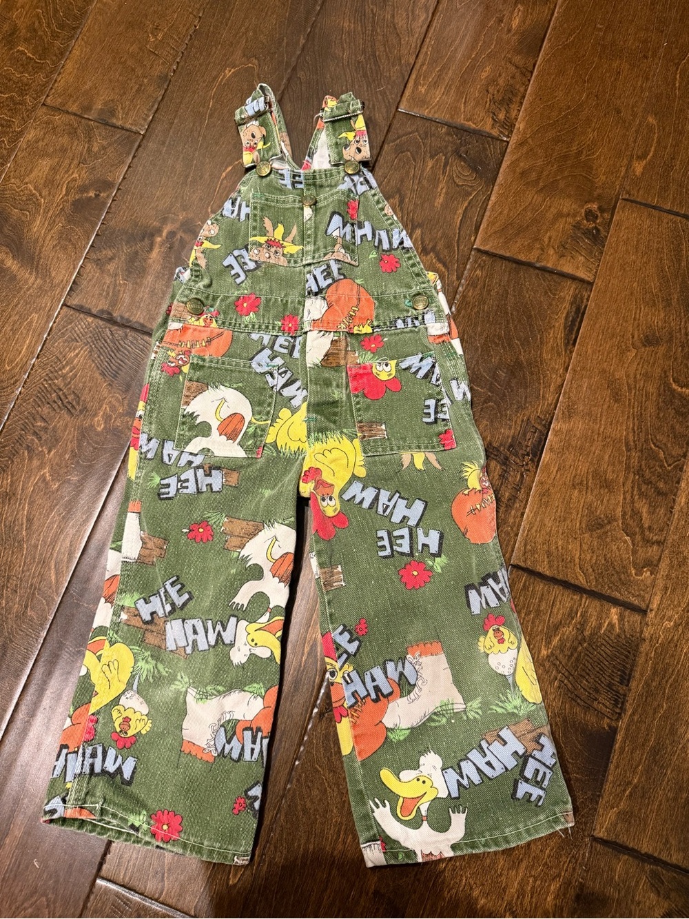 Rare Vintage Liberty Hee Haw Toddler Overalls